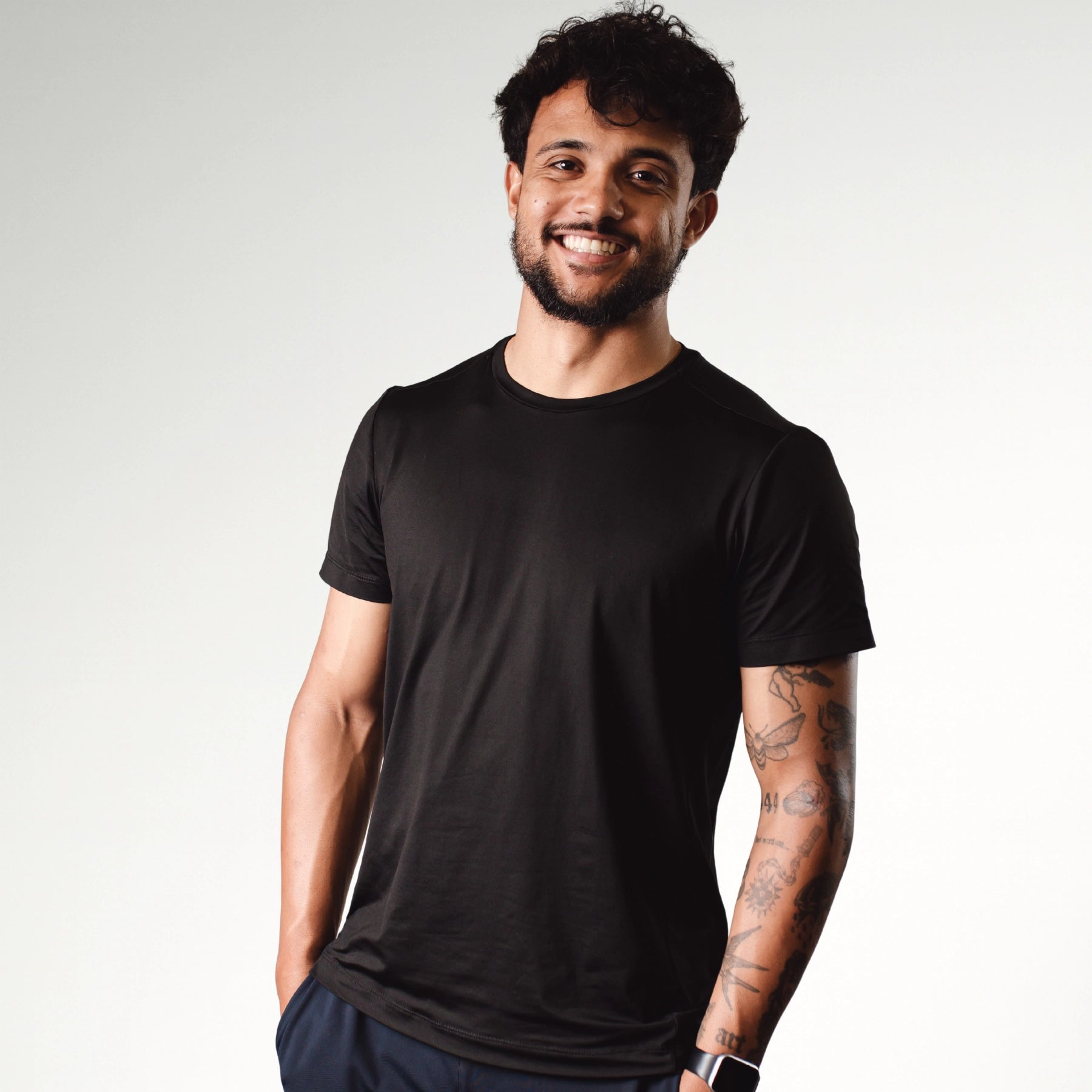 Camiseta Masculina Basic - Preto