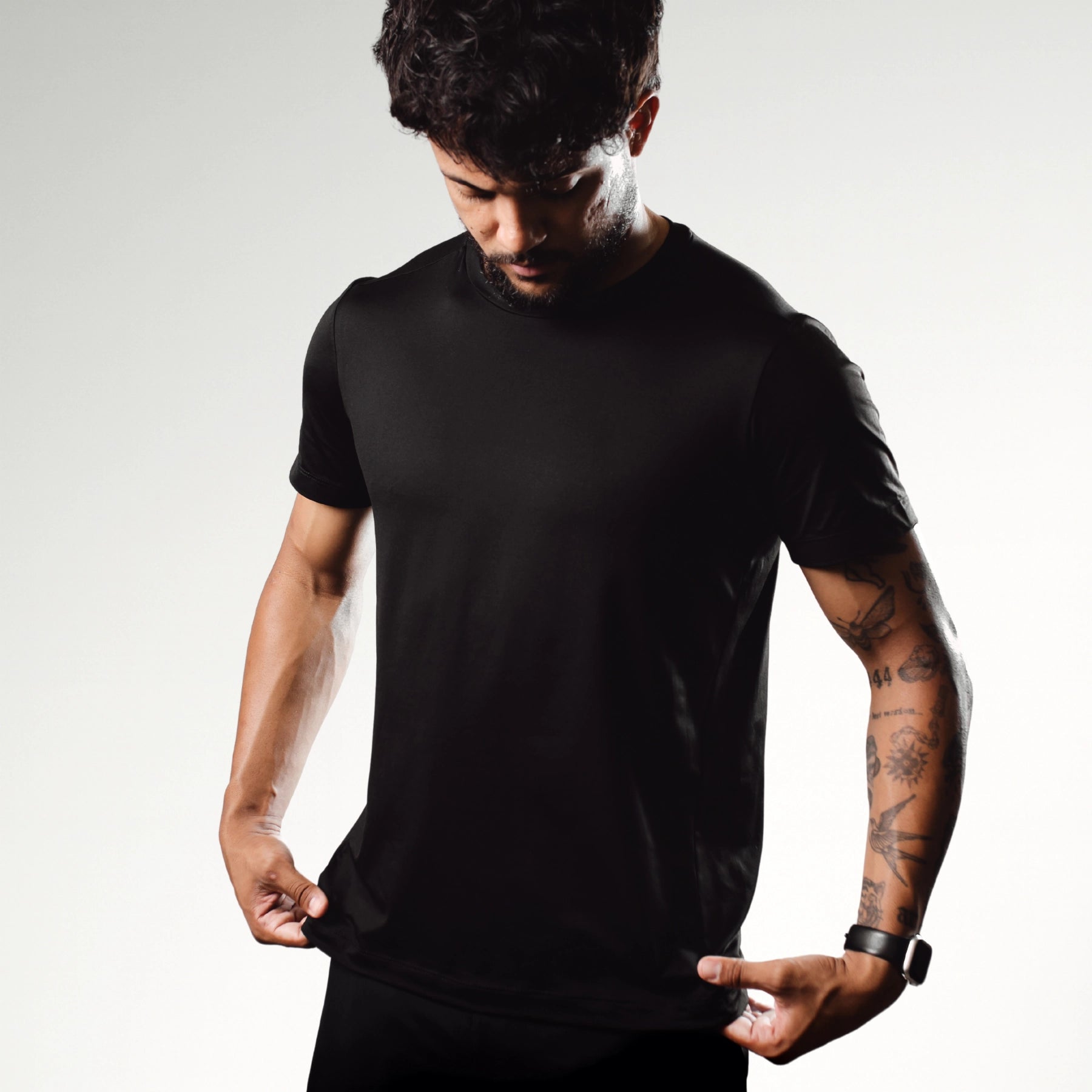 Camiseta Masculina Basic - Preto